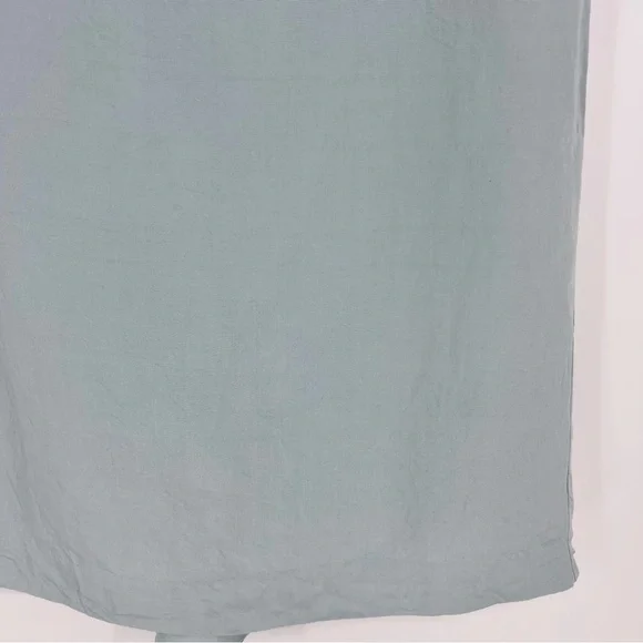 Long Tall Sally Light Blue Pencil Skirt US 10 Tall High Waist Midi Skirt - Picture 5 of 13